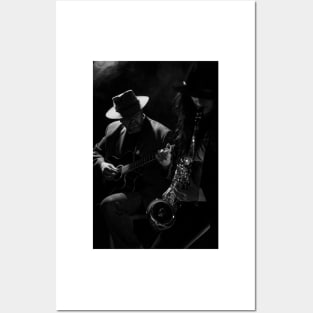 Sax and Guitar Posters and Art